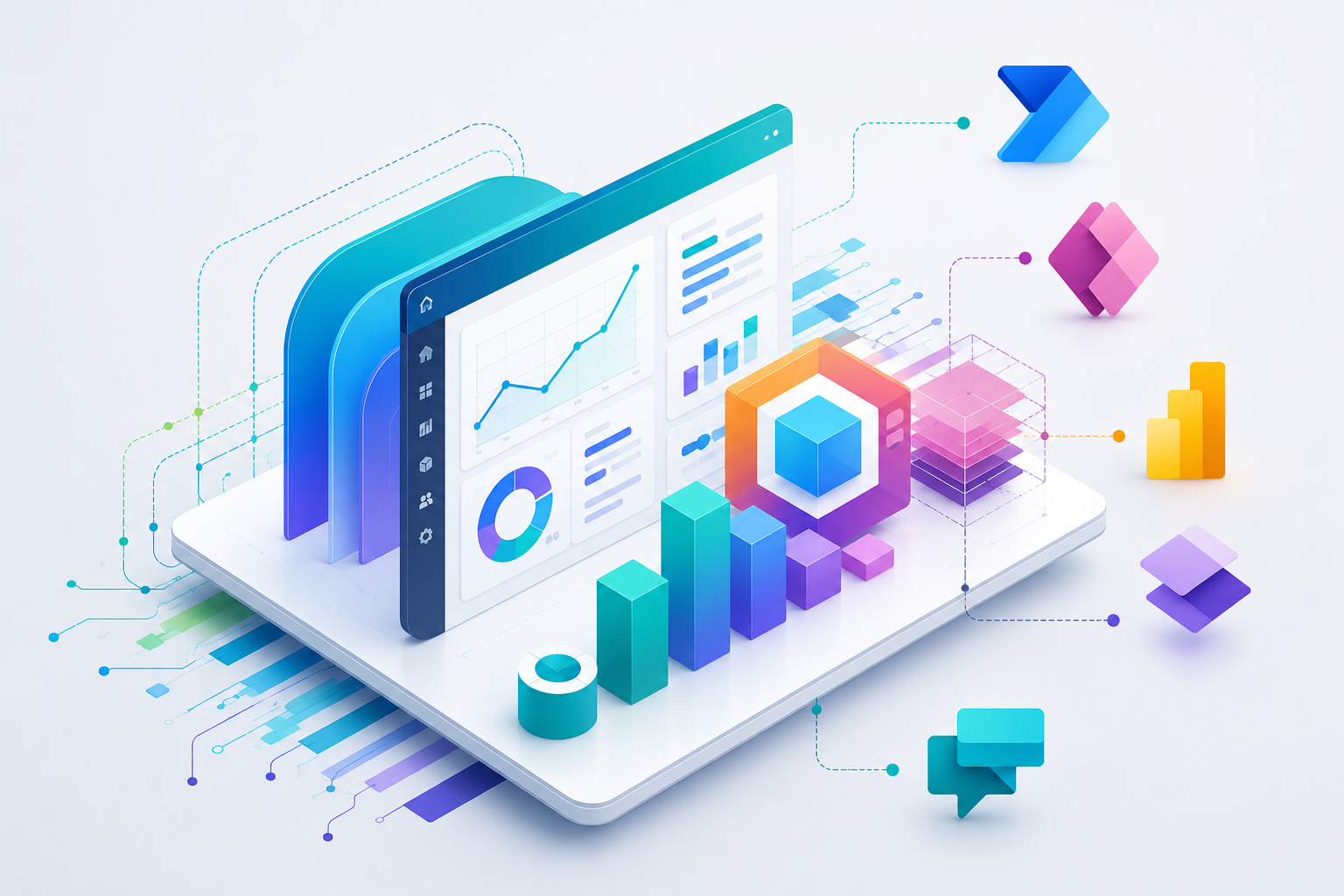 Microsoft Power Platform apps, automation, data, and analytics