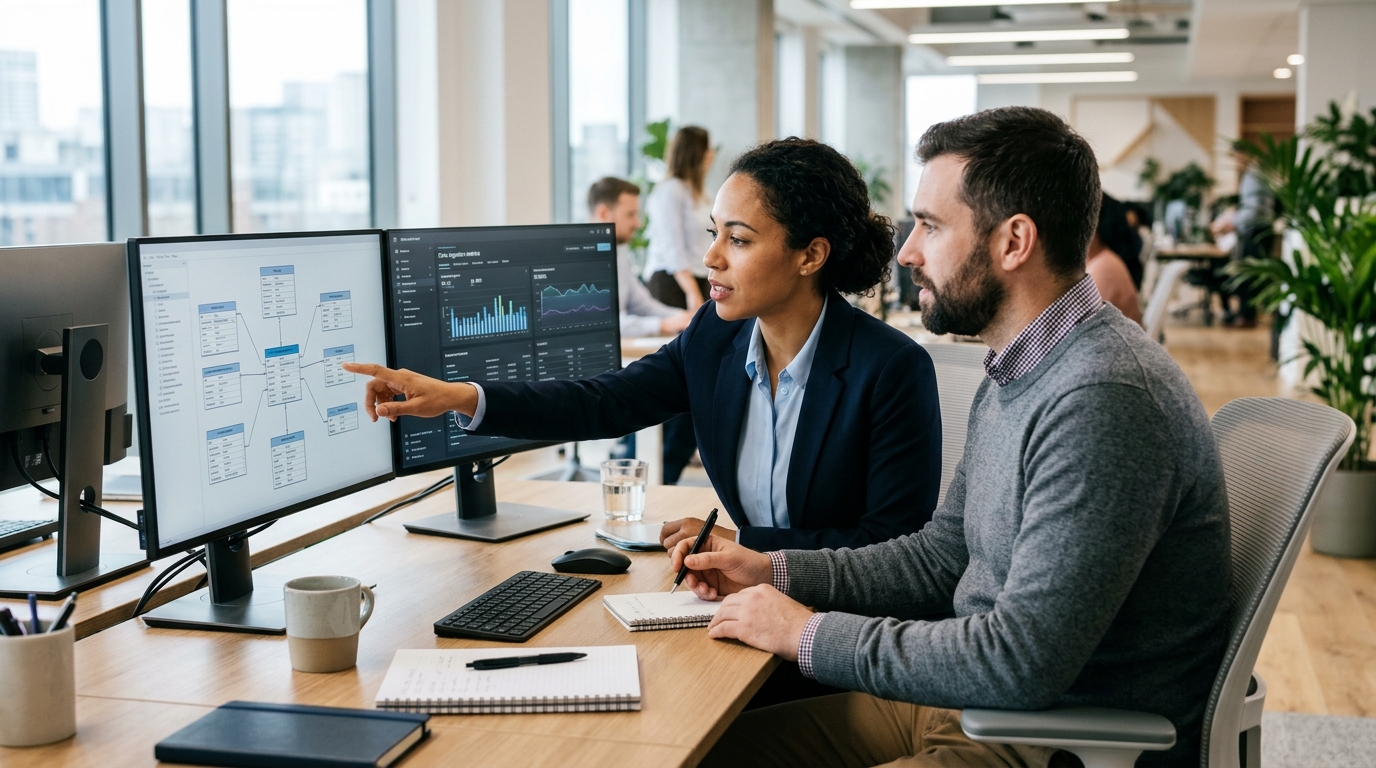 Enterprise Power BI Data Engineer and Corporate Financial Controller analyzing star-schema semantic data models and Microsoft Fabric Direct Lake telemetry