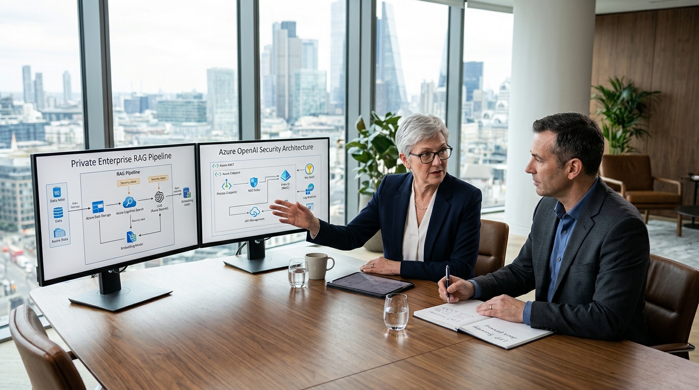 Architecting Private Enterprise RAG for Business Central & Power Apps: Grounding Azure OpenAI Without ERP Data Leakage