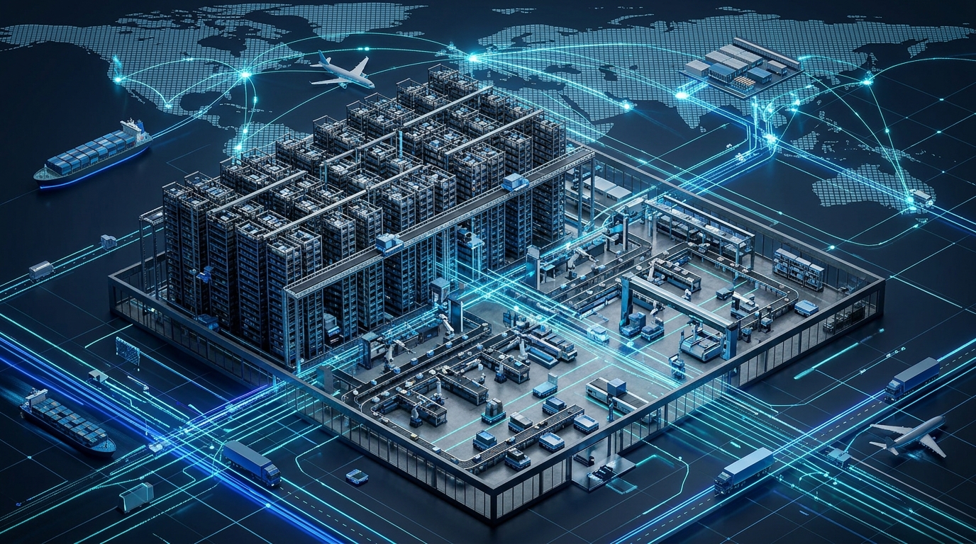 Dynamics 365 Supply Chain Management and Warehouse Automation Architecture