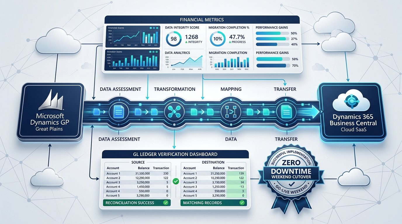 Dynamics GP to Business Central Cloud Migration Case Study