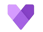 Consulting services icon in purple gradient
