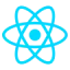 React front-end JavaScript library logo
